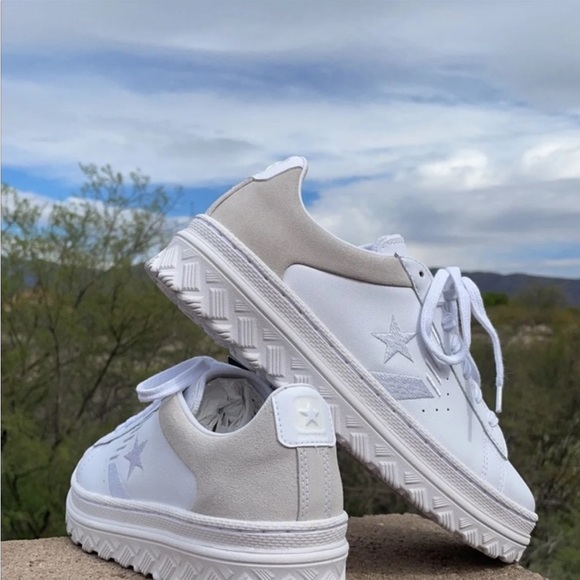 New Platform Pro Leather x2 OX ⭐️ One Star ⭐️ Converse Sneakers - Picture 5 of 16